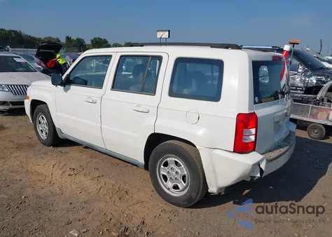 2010 Jeep Patriot Sport from USA, damaged, VIN 1J4NT2GB3AD553553